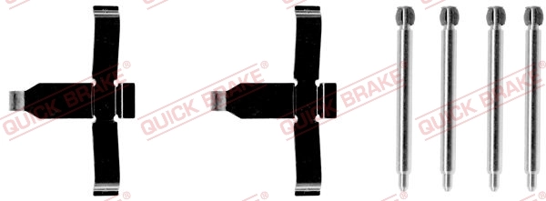 Accessory Kit, disc brake pad